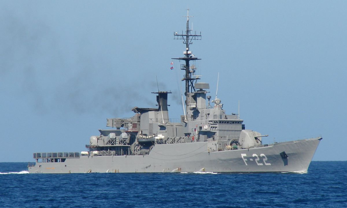 Chiến hạm Almirante Brion trong ảnh đăng năm 2023. Ảnh: X/SA_Defensa