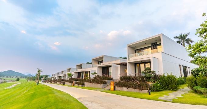 The Five Resort & Golf Hoang Gia Ninh Binh với chuỗi biệt thự riêng tư, sang trọng. Ảnh: The Five