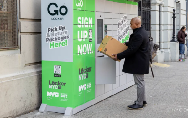 New York: Mở rộng tủ giao nhận hàng tự động công cộng