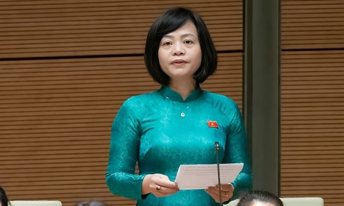 Đại biểu Nguyễn Thanh Cầm (Đồng Tháp). Ảnh: Cổng TTĐT Quốc hội