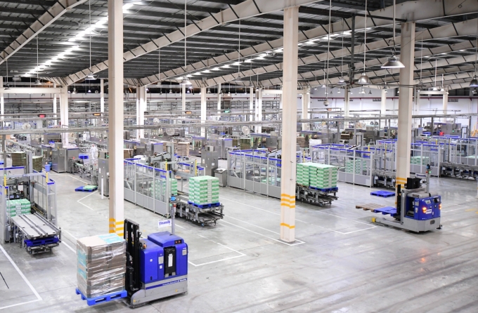 Nhà máy sản xuất của công ty được tự động hóa, với công nghệ hiện đại. Ảnh: Vi Nam