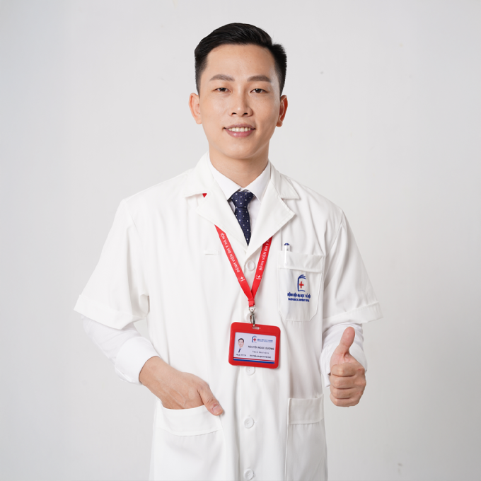 Thạc sĩ, Bác sĩ Nội Trú Ngọc Dương, Đại Học Y Hà Nội. Ảnh: Nhân vật cung cấp