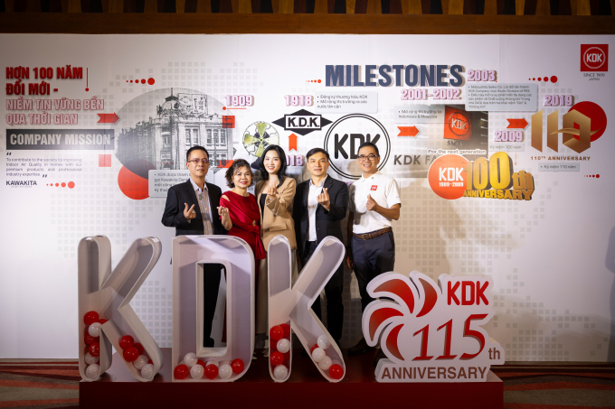 Các đối tác, đại lý và khách hàng thân thiết của doanh nghiệp tại sự kiện. Ảnh: KDK