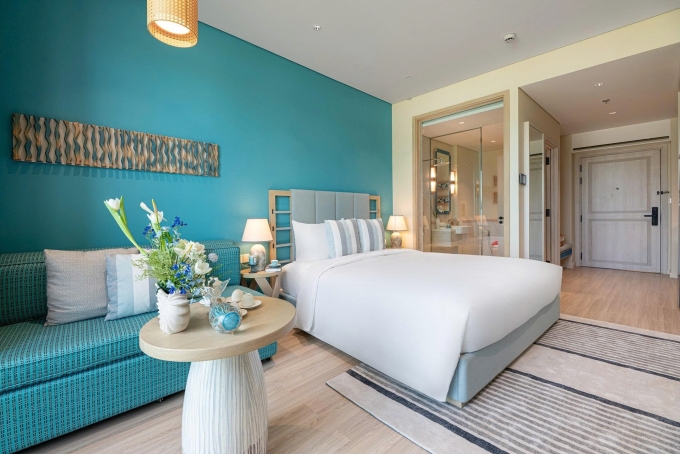 Căn hộ Blanca được bàn giao full nội thất. Ảnh: Sun Property