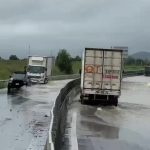 Đóng đường: Cao tốc Vĩnh Hảo – Phan Thiết ngập sâu do mưa lớn