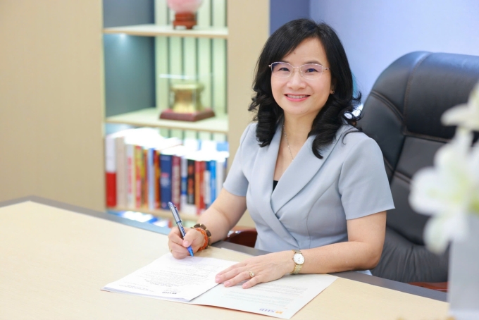 Bà Ngô Thu Hà, Tổng giám đốc SHB. Ảnh: SHB