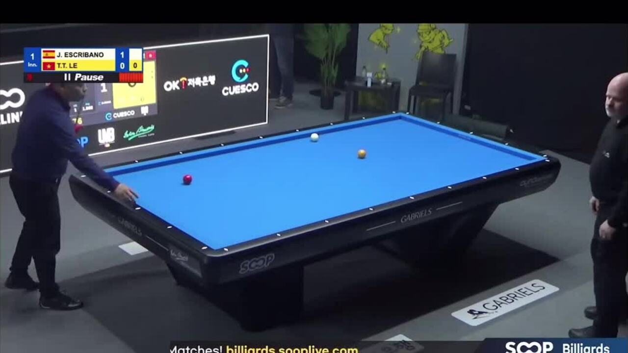 Cơ thủ Việt Nam bị xử ép ở World Cup billiard