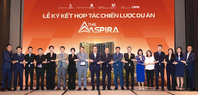 Các đối tác của dự án. Ảnh: DKRA