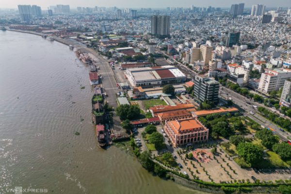 Bến Nhà Rồng – Khánh Hội: 60% diện tích thành công viên