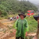 Đường nối Mũi Né – Đà Lạt ùn tắc do sạt lở đèo Đại Ninh