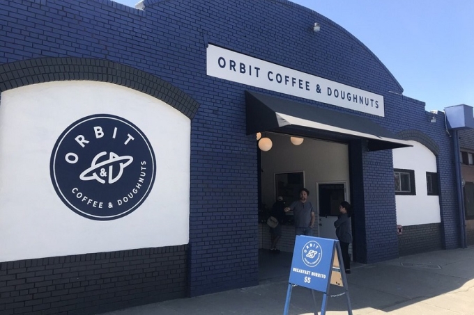 Một cơ sở của Orbit Coffee tại Oakland năm 2019. Ảnh: Yahoo News