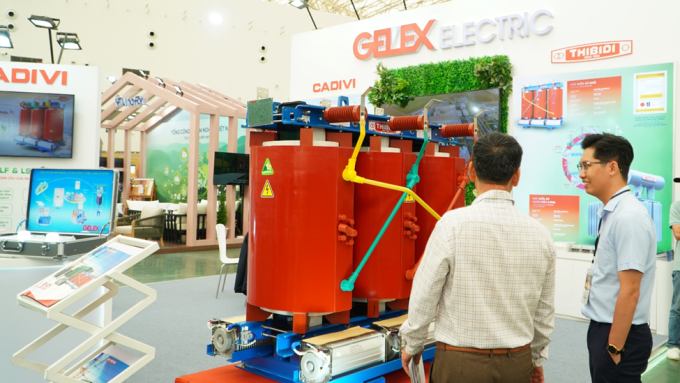 Máy biến áp khô Thibidi. Ảnh: Gelex Electric