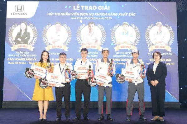 Honda Việt Nam Vinh Danh Nhân Viên Dịch Vụ Khách Hàng Xuất Sắc