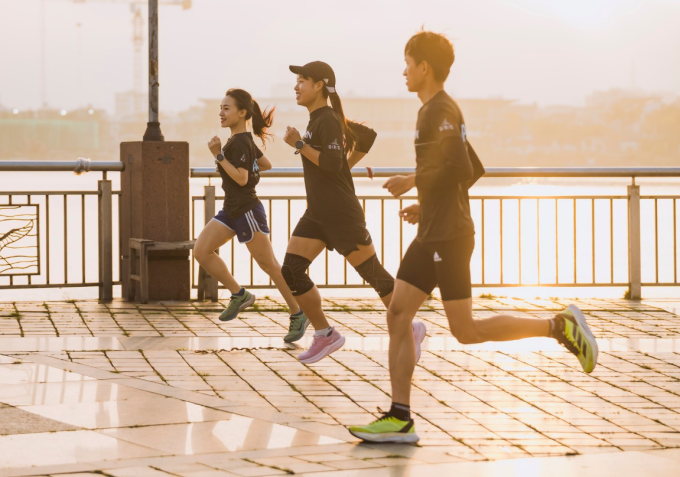 Runner tập luyện tại GRC. Ảnh: GRC