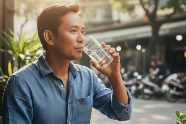 Bệnh thận mạn: Uống bao nhiêu nước mỗi ngày là đủ?