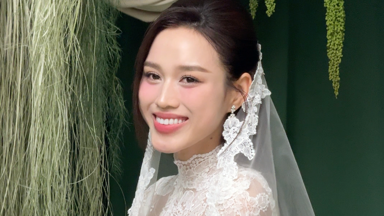 Hoa hậu Đỗ Thị Hà về nhà chồng