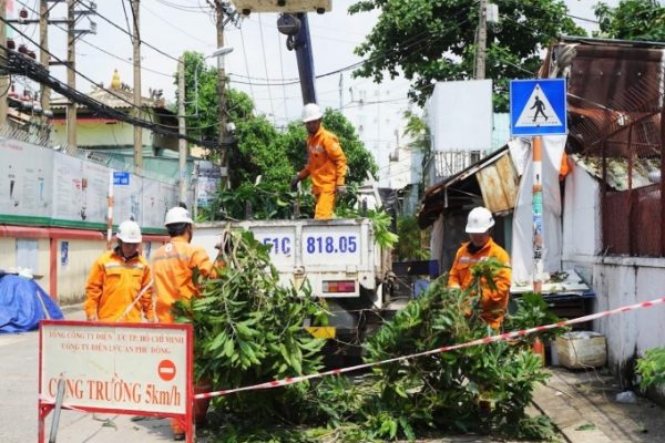 Điện lực TP HCM: Đảm bảo an toàn điện mùa mưa bão