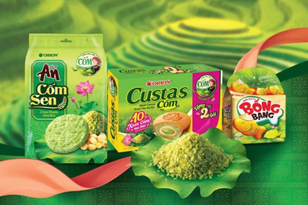 Orion ra mắt bộ sưu tập bánh cốm ‘Tinh hoa hội cốm’