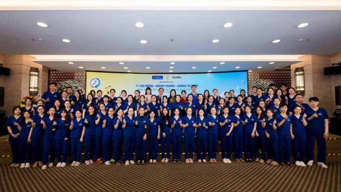 Đông đảo dược sĩ tham dự hội thảo tại Đà Nẵng. Ảnh: Opella Việt Nam