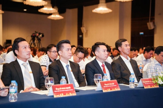 Lãnh đạo các chi nhánh của Thiên Khôi Group - Miền Nam. Ảnh: Thiên Khôi Group