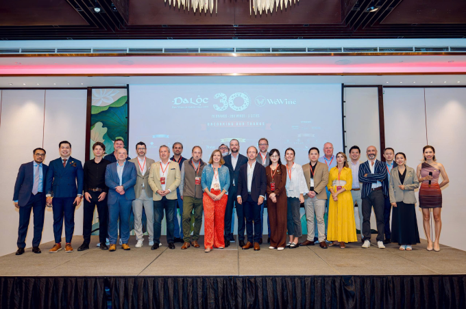 Đại diện các nhà sản xuất có mặt tại WineFest 2025. Ảnh: Đa Lộc