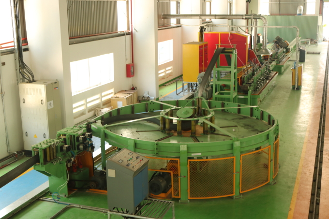Hoạt động sản xuất tại nhà máy của đơn vị. Ảnh: Cát Vạn Lợi