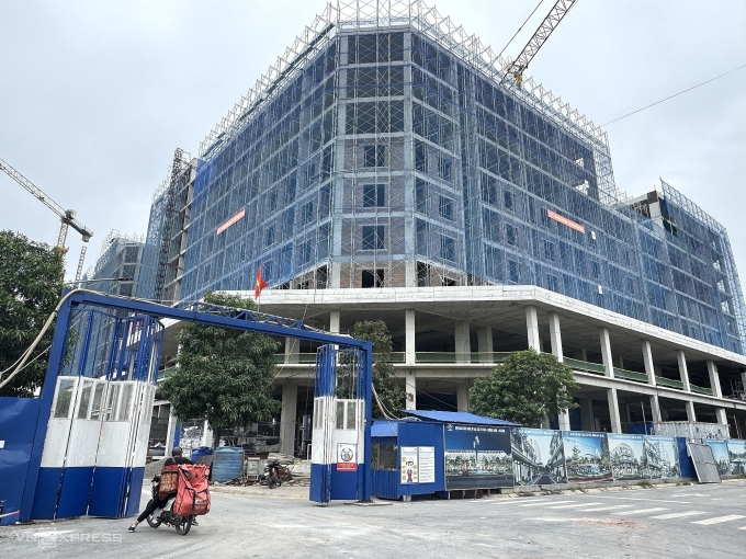 Dự án nhà xã hội đang trong quá trình thi công, dự kiến bàn giao vào quý IV/2026. Ảnh: Ngọc Diễm