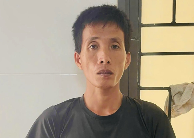 Nghi can Nam tại cơ quan điều tra. Ảnh: Công an cung cấp