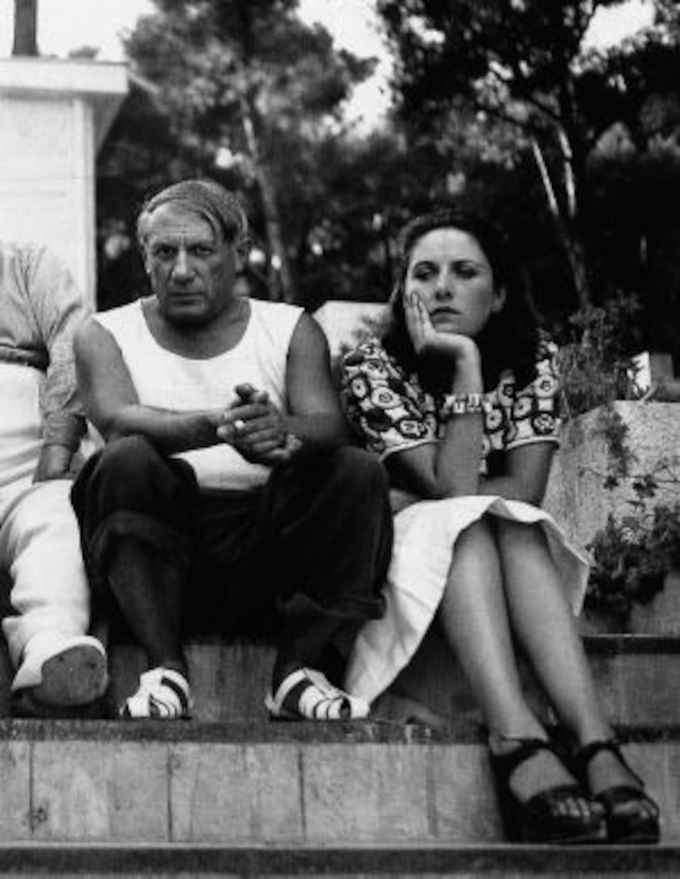 Picasso và nàng thơ Dora Maar. Ảnh: Man Ray