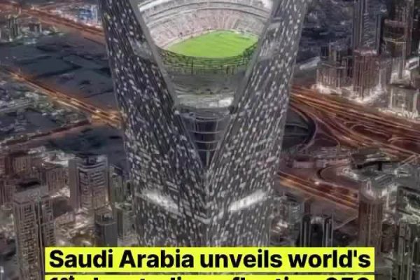 Sự thật về video SVĐ World Cup chọc trời tại Saudi Arabia