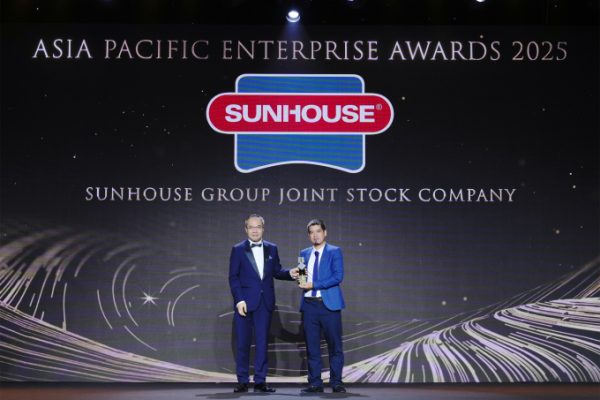 Sunhouse nhận giải “Doanh nghiệp xuất sắc châu Á 2025”