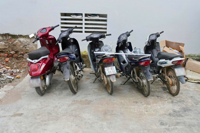Tang vật vụ án được cảnh sát thu giữ. Ảnh: Hòa Vang