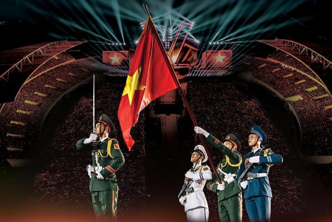 Hình ảnh trong concert Tổ quốc trong tim. Ảnh: Ban tổ chức cung cấp