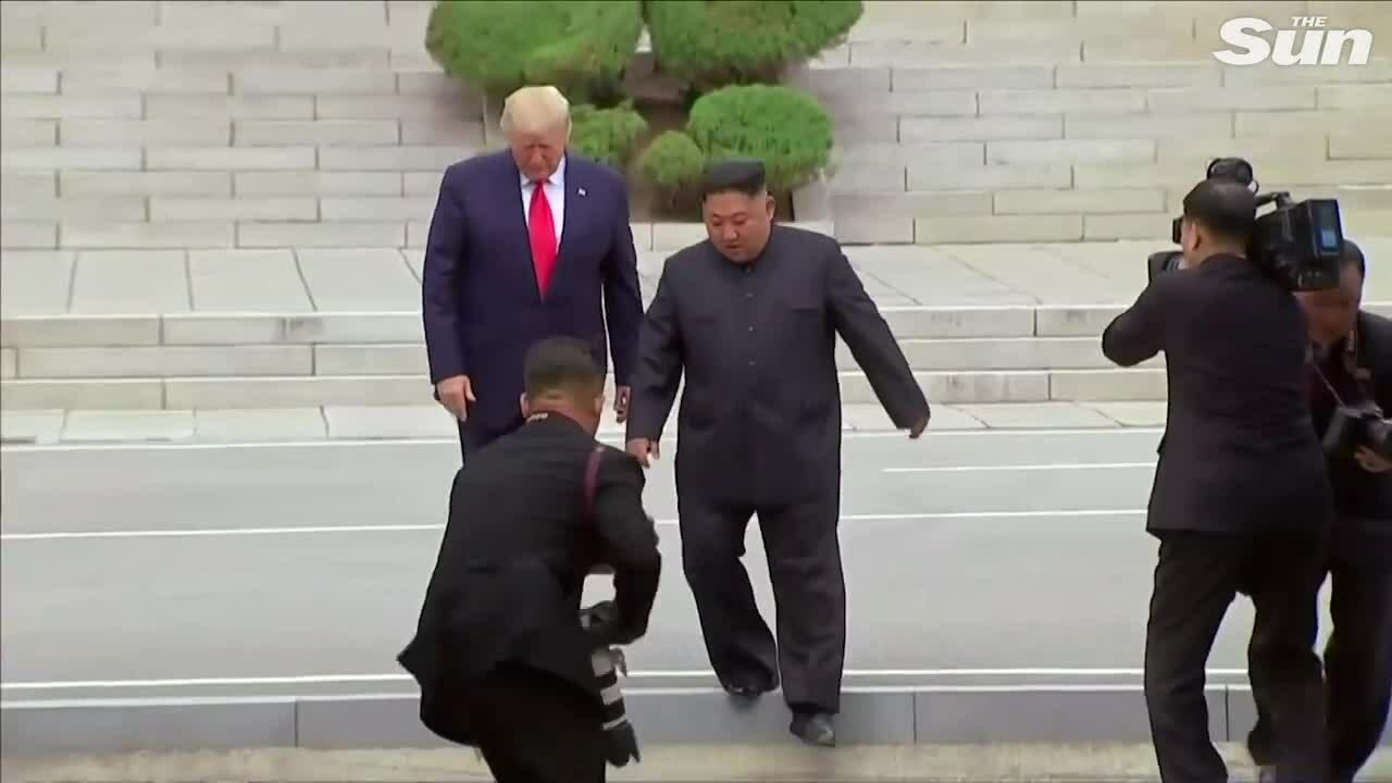 Trump - Kim gặp nhau ở DMZ