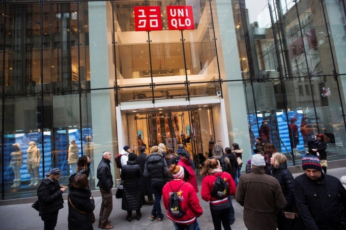 Một cửa hàng của Uniqlo ở New York (Mỹ). Ảnh: Reuters