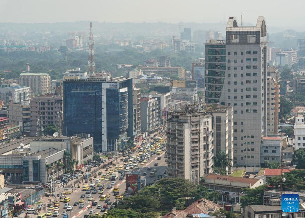 Thủ đô Kinshasa của Congo. Ảnh: Xinhua