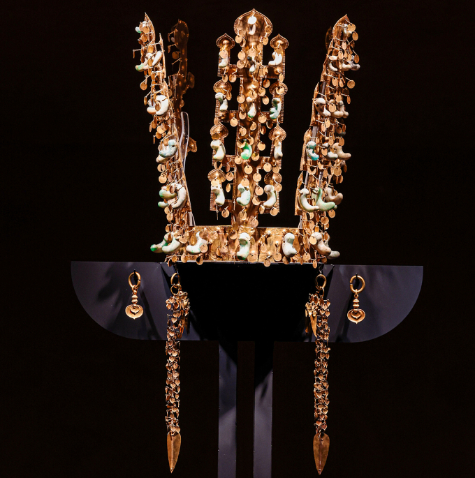 Vương miện vàng Cheonmachong. Ảnh: Bảo tàng Quốc gia Gyeongju