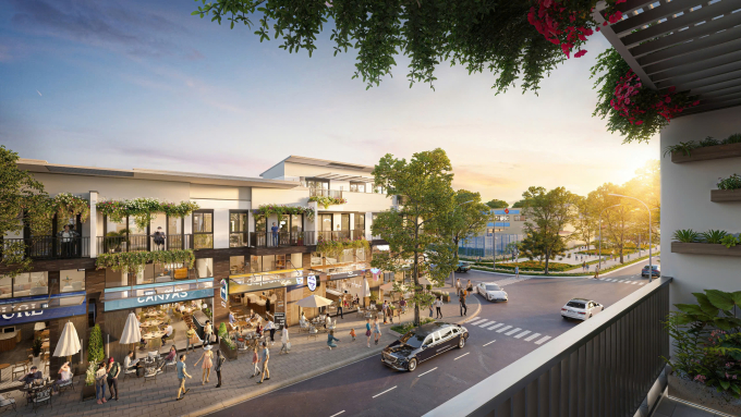 Sản phẩm shophouse xây sẵn tại Nam Long II Central Lake. Ảnh: Nam Long