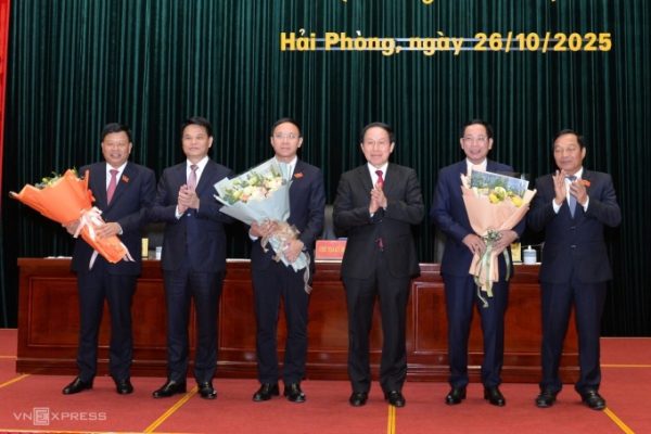 Hải Phòng bổ nhiệm hai phó chủ tịch mới nhất
