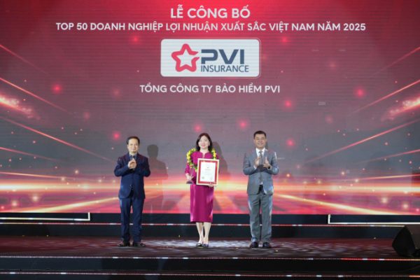 Bảo hiểm PVI: 5 Năm Trong Top 50 Doanh Nghiệp Lợi Nhuận Xuất Sắc