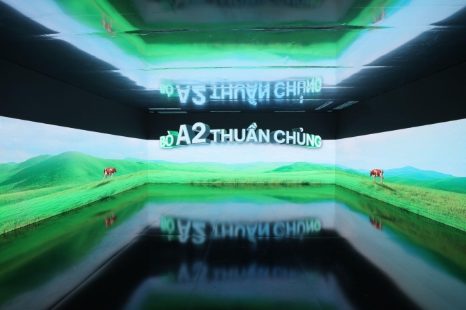 Dòng sản phẩm GippsNature Organic A2 được giới thiệu với người tiêu dùng Việt Nam, Hà Nội, ngày 31/10. Ảnh: Nutifood