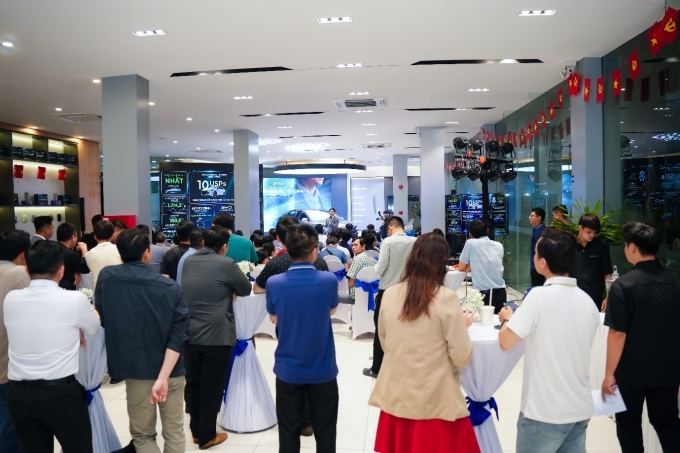 Khách mời tham dự sự kiện ra mắt xe. Ảnh: BYD Võ Văn Kiệt