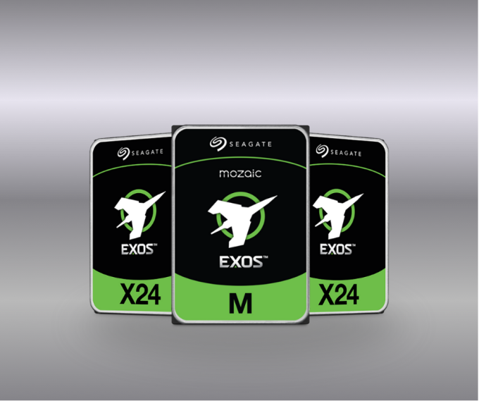 Dòng ổ cứng Seagate Exos Enterprise doanh nghiệp được thiết kế cho môi trường vận hành 24/7, dung lượng từ 16 TB đến 30 TB. Nguồn: Seagate