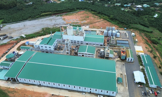 Toàn cảnh nhà máy xảy ra sự cố. Ảnh: Hoài Thanh