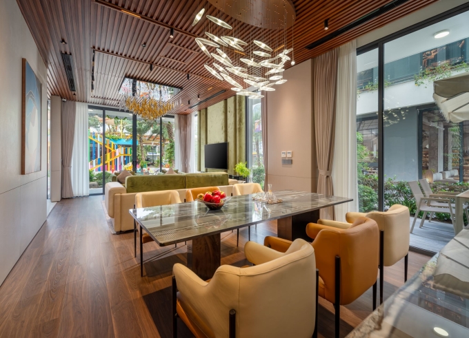 Nếu tiện nghi là nền tảng, thì kiến trúc là yếu tố định hình tiêu chuẩn sống quốc tế tại Flamingo Golden Hill. Ảnh: Chủ đầu tư