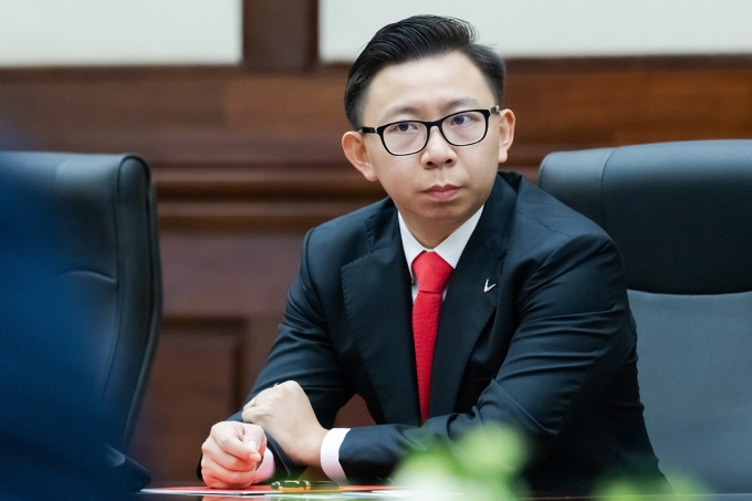 Ông Phạm Nhật Quân Anh đảm nhận vị trí tổng giám đốc VinMetal. Ảnh: Vingroup