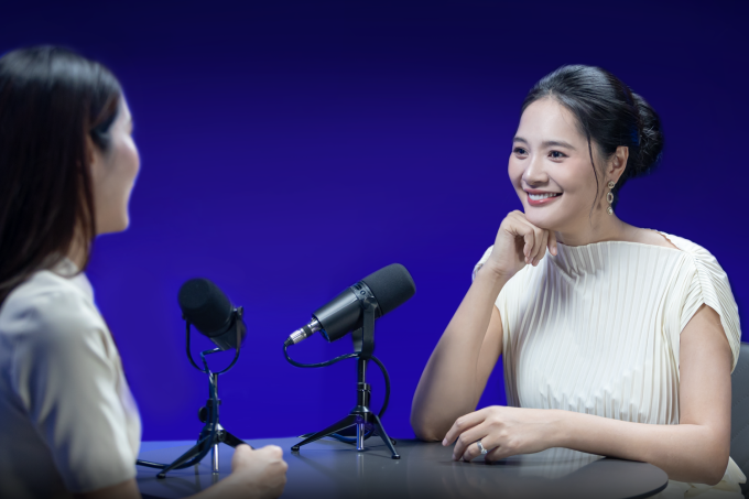 Hoa hậu Hương Giang - khách mời của chương trình. Ảnh: ILA