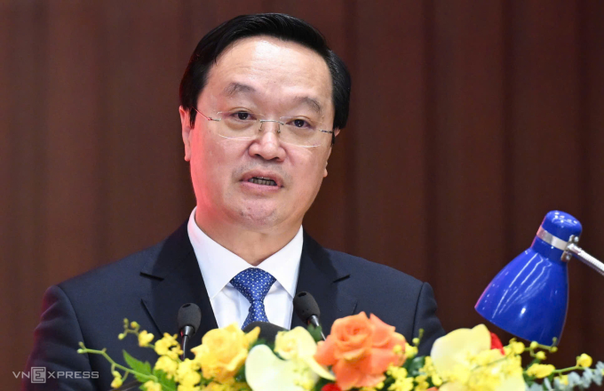 Phó bí thư Thành ủy Hà Nội Nguyễn Đức Trung. Ảnh: Giang Huy