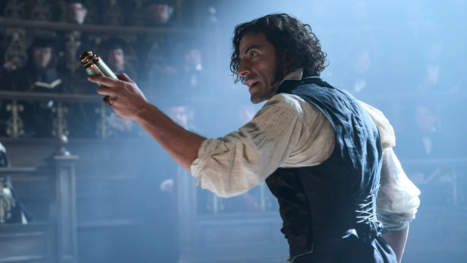 Oscar Isaac thủ vai nhân vật chính Frankenstein. Ảnh: Netflix