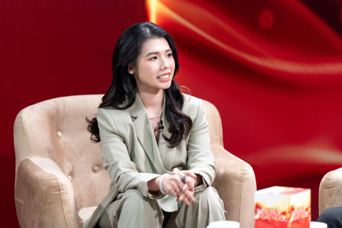 Bà Thi Anh Đào, Giám đốc Khối Marketing Masterise Group chia sẻ tại talkshow. Ảnh: Masterise